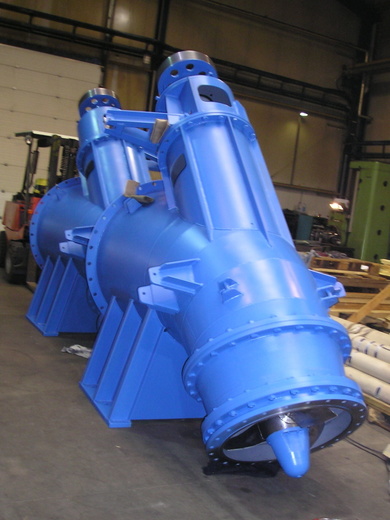 Wasserturbine Kaplan